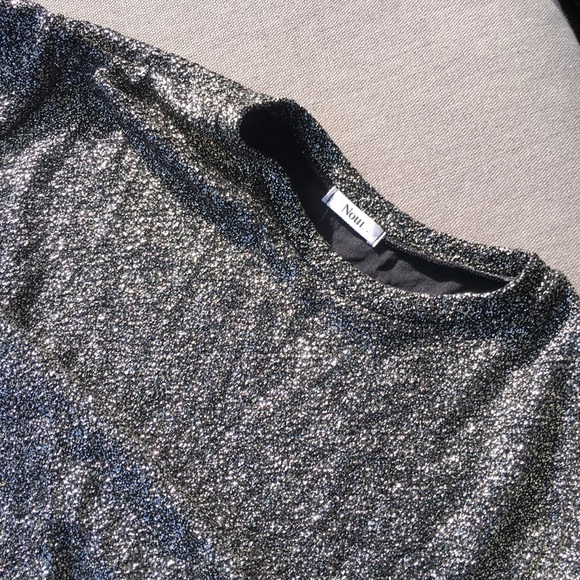 Noul oversized sparkly jersey t-shirt - Picture 3 of 6